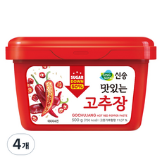 SING SONG 減糖低卡美味辣椒醬, 500g, 4個