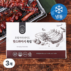 동원 호텔마리네이드 핫 스파이시 폭립 (냉동), 500g, 3개