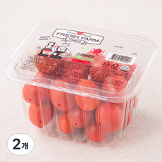 프레쉬팜 스테비아 간편 방울토마토, 500g, 2팩
