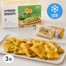 떡편 호박영양 밥알찰떡 (냉동), 45g, 15개입, 3박스