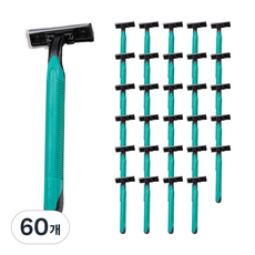 Basti 一次性剃須刀 綠色, 1入, 60個