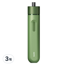 호토 핸드스틱 전동 드라이버 라이트 QWLSD007 그린, 3개