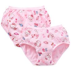 ONEDER 旺達棉品 凱蒂女童三角褲 2件