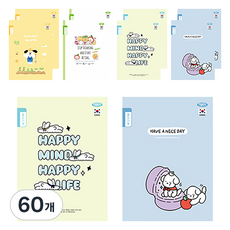 PENPIA 800小學作文本裝訂筆記本, 隨機出貨, 60個