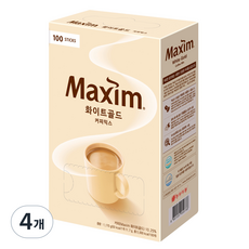 Maxim 麥心 白金咖啡, 11.7g, 100개입, 4個