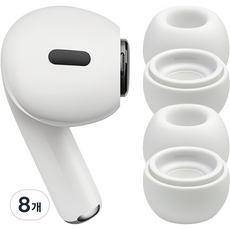 Audio Espresso 奶茶 AirPods Pro 專用矽膠耳塞 奶茶, 8個, 白色