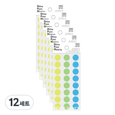 Petit 紙膠帶標籤 3款 x 48p 套組 OPM-L302A, 12套