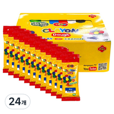 토루 클레이온도우, 파랑, 50g, 24개