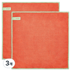 모도리 극세사 항균 산뜻 행주 칵테일 오렌지 2p, 3개