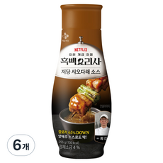 CJ제일제당 최강록셰프 저당 시오다래 양배추 샐러드 소스, 255g, 6개