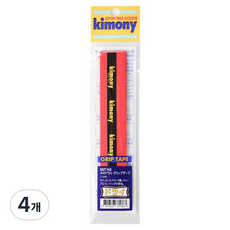 kimony NEO DRY 握把布 KGT143, 紅色, 4個