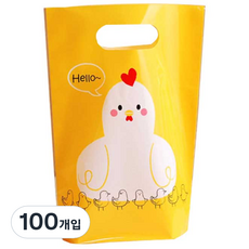 B Home Baking 立式塑膠提袋, 100入, 哈囉小雞