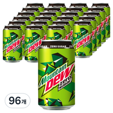 마운틴듀 제로슈거, 355ml, 96개