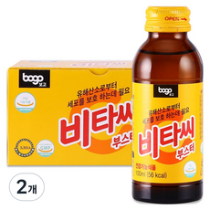 韓國 bogo 維他命C增強液體維他命飲品 10入, 2個, 1L