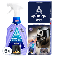 아스토니쉬 에어프라이어 클리너, 6개, 750ml