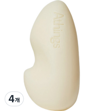 어띵스 모공케어 페이셜 클렌징 괄사바, 100g, 4개