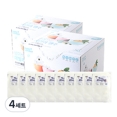 퓨어썬데이 빨아쓰는 주방행주 50p x 2팩 + 프리미엄 행주 10p, 4세트