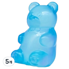 엔도브 스트레스볼 말랑이 곰돌이, 랜덤 발송, 110g, 5개