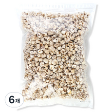 우리가스토리 자색옥수수 강냉이 뻥튀기, 550g, 6개