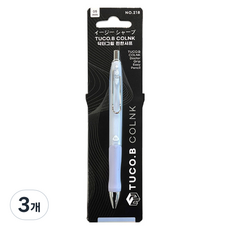 TUCO.B COLNK Dr. Grip 舒適自動鉛筆 天空藍, 0.5mm, 3個