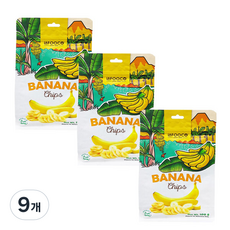 LAFOOCO 香蕉片, 100g, 9個