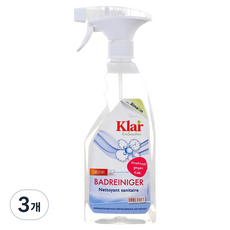 클라 무향 욕실 청소용 세정제, 3개, 500ml