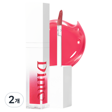 딘토 미러리스 립오일 글로스, 2개, 354 레드 라이