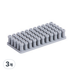 litem. 里特 電線集線收納小物, 灰色, 3個