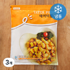 테이터펍스 감자튀김 (냉동), 1.2kg, 3개