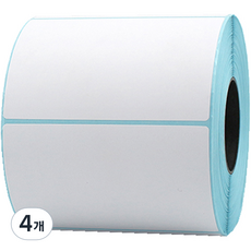 Khohimo 條碼打印機用感熱標籤紙 3W091 800張, 4個