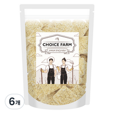 초이스팜 원물그대로 바로먹는 동결건조 다진마늘, 60g, 6개