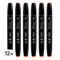 터치 신한 트윈마카 FRENCH VERMILION 22, 12개, 1색