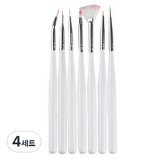 네일브러쉬 7종세트, 4세트