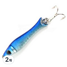 해동 크리스탈 메탈지그, 블루, 12g, 2개
