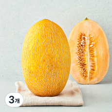 골든 하미과 메론, 1kg, 3개