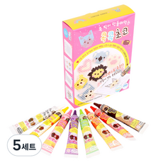 Coc Coc巧克力 01 動物 120g+裝飾筆 8種組, 120g, 5套