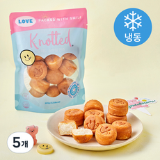 노티드 스마일 만쥬 (냉동), 185g, 5개, 1개입