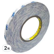 3M Scotch 3M 不織布雙面膠帶 9448A 10mm x 50m, 2個