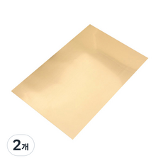 OON 황동판 300 x 400 x 0.8 mm, 2개