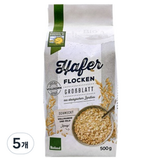Bohlsener MUEHLE 全穀燕麥片, 500g, 5個