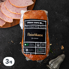 어반나이프 플라이쉬케제 햄, 350g, 3개