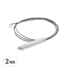 유슬립 양압기 호스세척 브러쉬 19mm + 마스크솔, 2세트