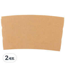 INP 牛皮素色杯套 120mm, 2套, 100入