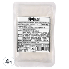 Delight Garden 白色蒟蒻珍珠, 4個, 1入, 200g