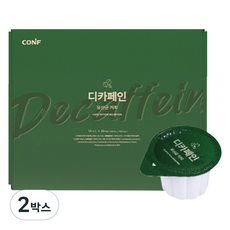 코엔에프 디카페인 액상 포션커피, 18ml, 10개입, 2박스