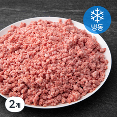 왕고기 호주산 소앞다리살 다짐육 (냉동), 3kg, 2개