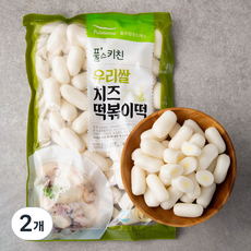 풀무원 풀스키친 우리쌀 치즈떡볶이떡, 1kg, 2개