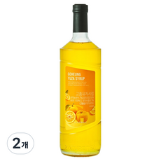 네이쳐티 고흥유자 시럽, 2개, 1L