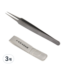 PEOPLE'S BEST SELECTIONS KOREA Tanager鑷子, 3個, 銀