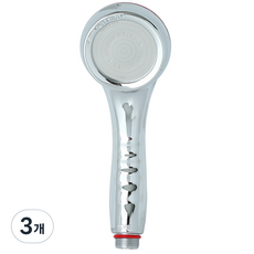 Jeilbath增壓蓮蓬頭, 銀色, 3個